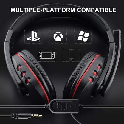 Audifonos Gamer Diadema con Micrófono