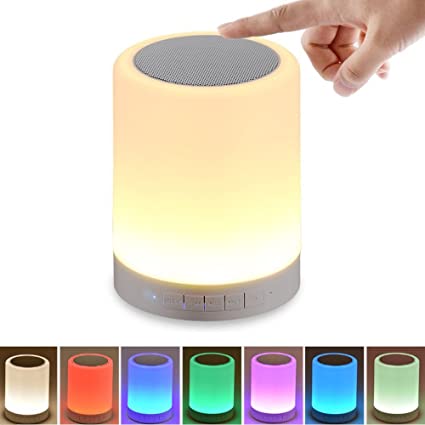 Lámpara Bocina Smart Bluetooth Led Touch 