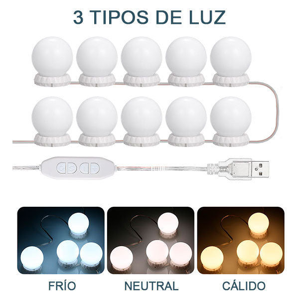 LUCES PARA ESPEJO