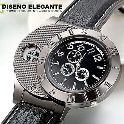 RELOJ ACCENDINO - NEGRO