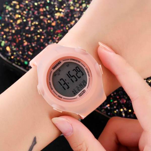 Reloj Digital Tara Rosa