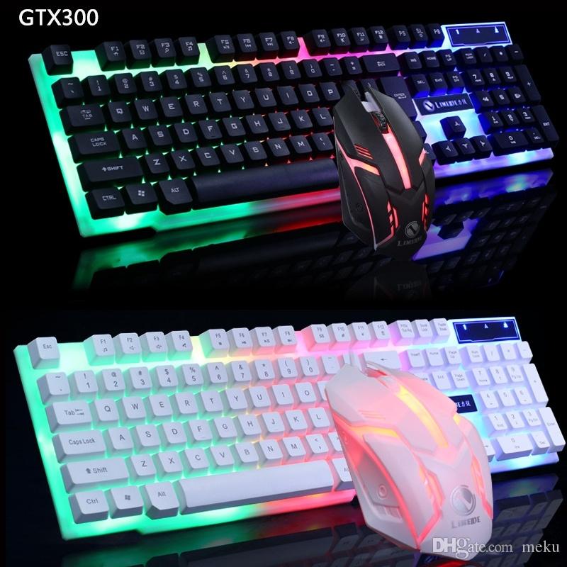 KIT Teclado Gamer Alámbrico + Mouse Gamer